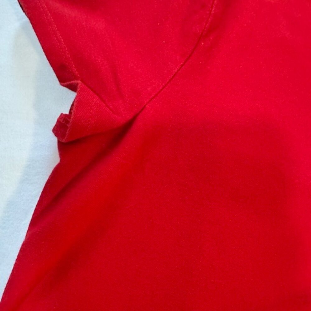 Tommy Hilfiger Red Polo - Sz M - Picture 6 of 10